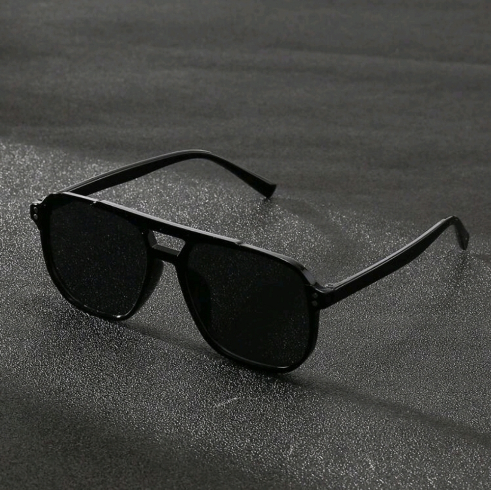 NEW Black Biker Sunglasses